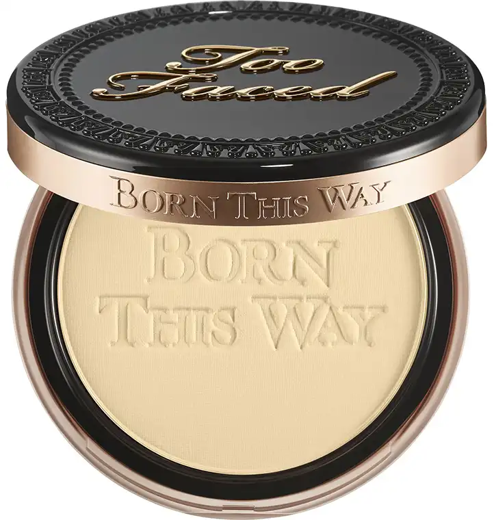 TOO FACED BORN THIS WAY COMPLEXION POWDER, ALMOND