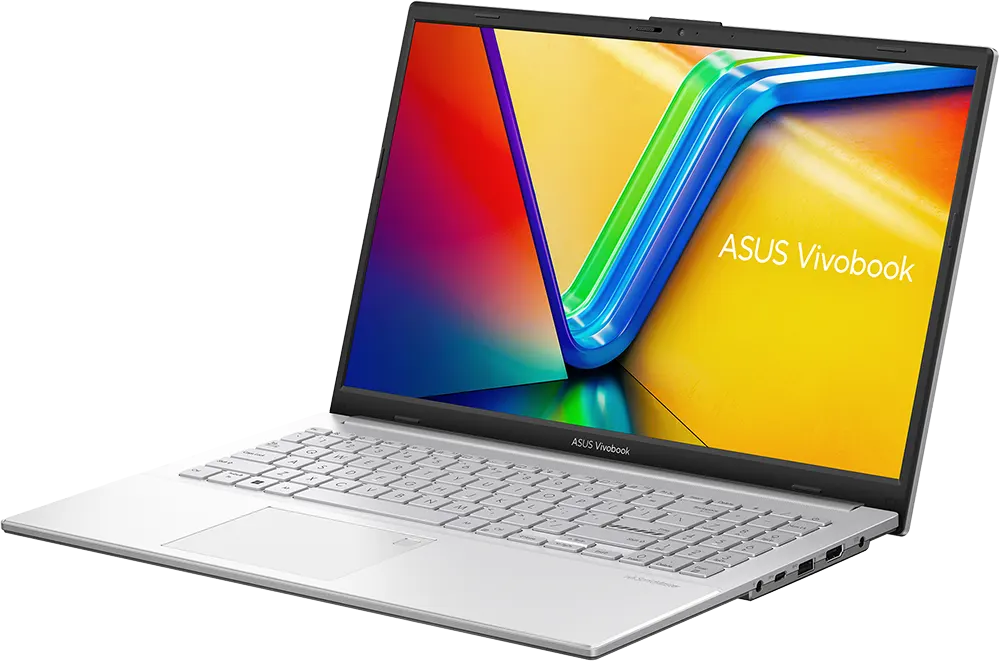 Asus VivoBook Go 15 E1504FA-NJ005W Laptop, AMD Ryzen™ 5- 7520U, 8GB RAM, 512GB SSD Hard Disk , AMD Radeon™ Integrated Graphics Card, 15.6 Inch FHD Display , Windows 11, Cool Silver