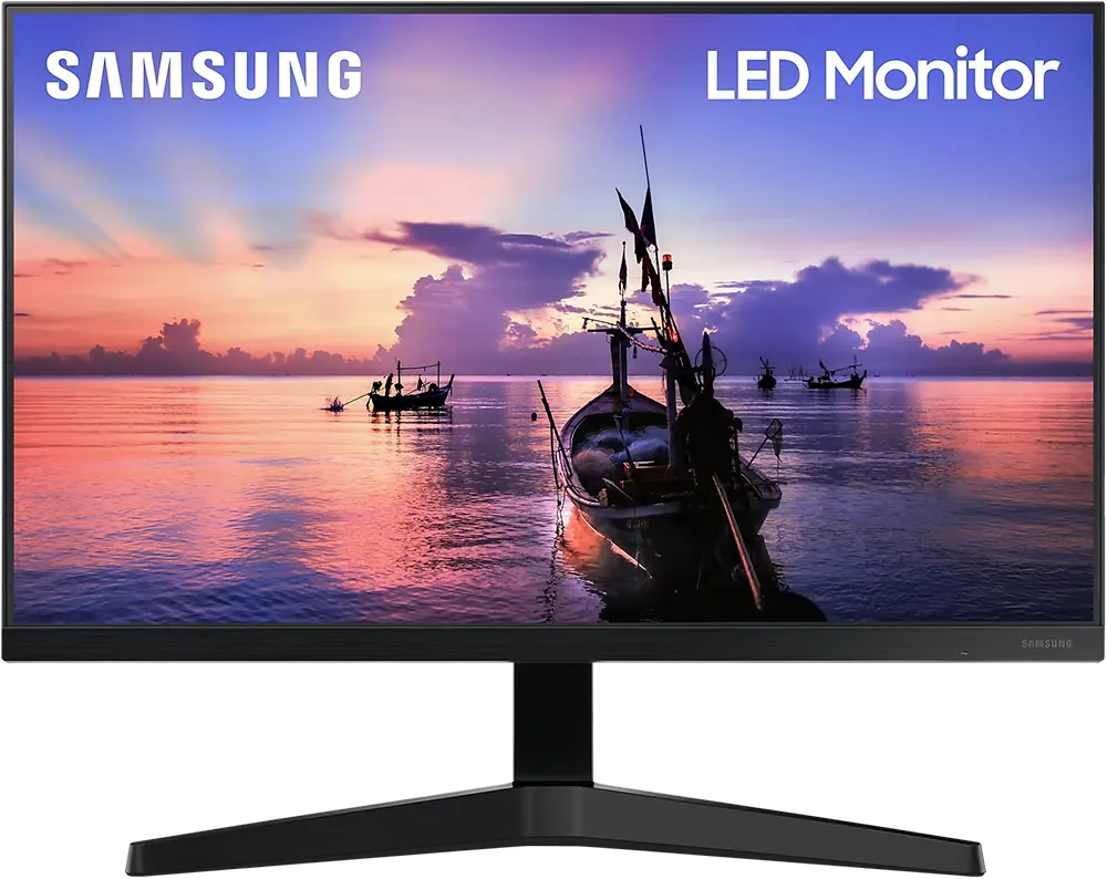 شاشة كمبيوتر سامسونج 24 بوصة ، فل اتش دي ، 75 هرتز ، LF24T350FHMXEG