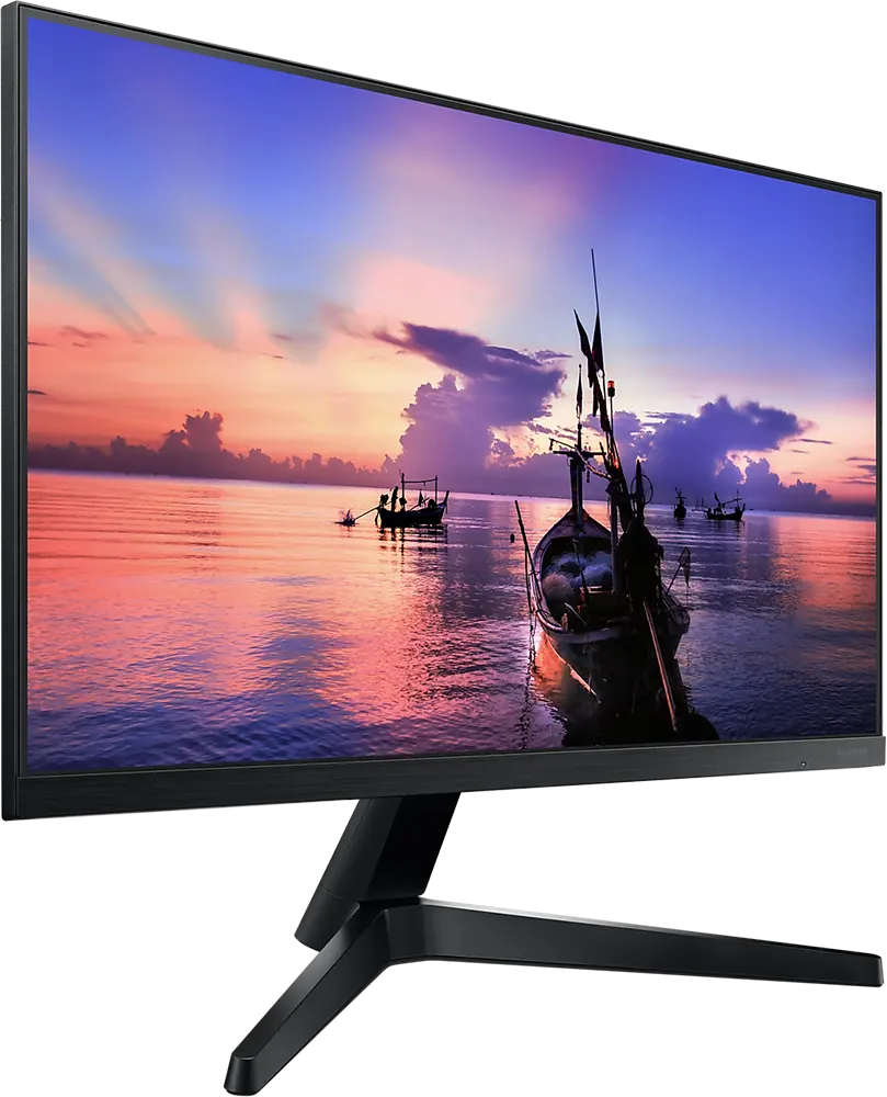 Computer LED Monitor Samsung 24 Inch, FHD, 75Hz, LF24T350FHMXEG