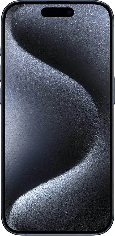 iPhone 15 Pro Single SIM Mobile, 128GB Internal Memory, 8GB RAM, 5G Network, Blue Titanium