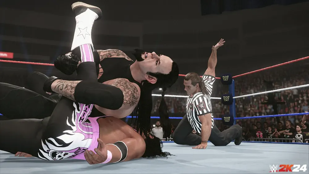 إسطوانة ألعاب 2K24 WWE لجهاز بلاي ستيشن 5
