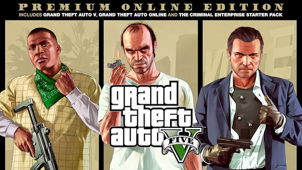 DVD Grand Theft Auto V Premium Edition For PS4