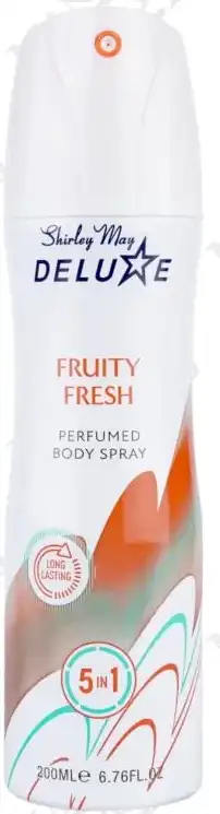مزيل عرق سبراي فروتي فريش من شيرلي ماي, 200 مل