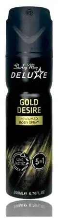 SHIRLEY MAY GOLD DESIRE MEN BODY SPRAY 200ML