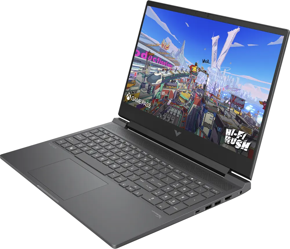 لاب توب للألعاب اتش بي فيكتوس 16T-R100، معالج إنتل® كور™ i7-14700HX، الجيل الرابع، رامات 32 جيجابايت، هارد ديسك سعة 1 تيرابايت SSD ، كارت شاشة NVIDIA® GeForce RTX™ 4060، سعة 8 جيجابايت GDDR6، شاشة  مقاس 16.1 بوصة FHD IPS، نظام التشغيل ويندوز 11، فضي