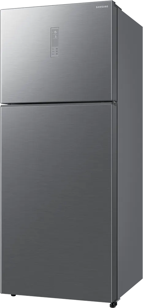 Samsung No Frost Refrigerator, 419 Liters, Digital Display, Silver, RT40DG3110QVMR