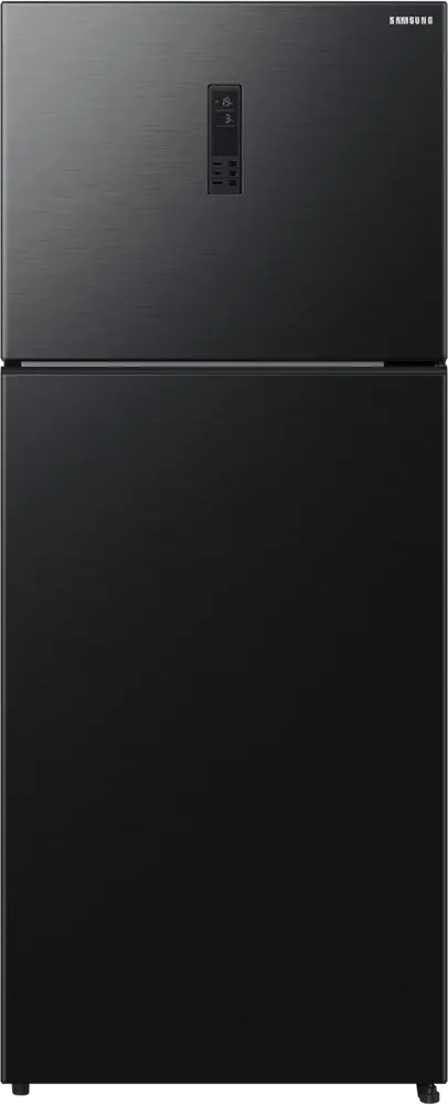 ثلاجة سامسونج نوفروست، 419 لتر، شاشة ديجيتال، اسود، RT40DG3110BVMR