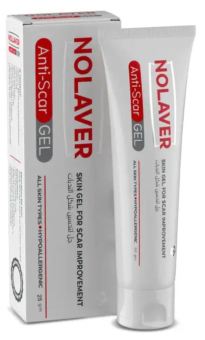 نولافير جل الندبات لتحسين شكل الندبات، 25 جم