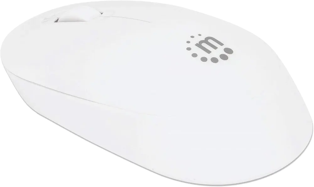 Manhattan Wireless Mouse, 2.4 GHz, 1000 dpi, White, MO70W