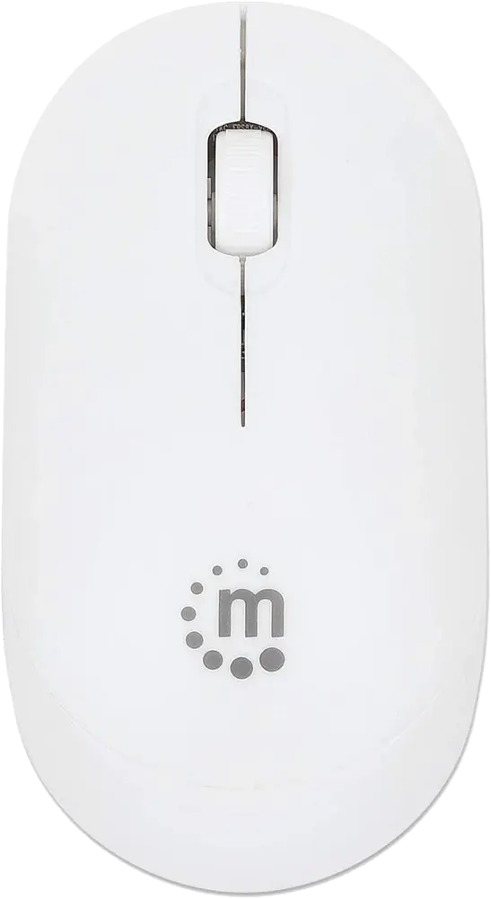 Manhattan Wireless Mouse, 2.4 GHz, 1000 dpi, White, MO70W