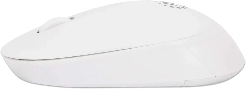 Manhattan Wireless Mouse, 2.4 GHz, 1000 dpi, White, MO70W