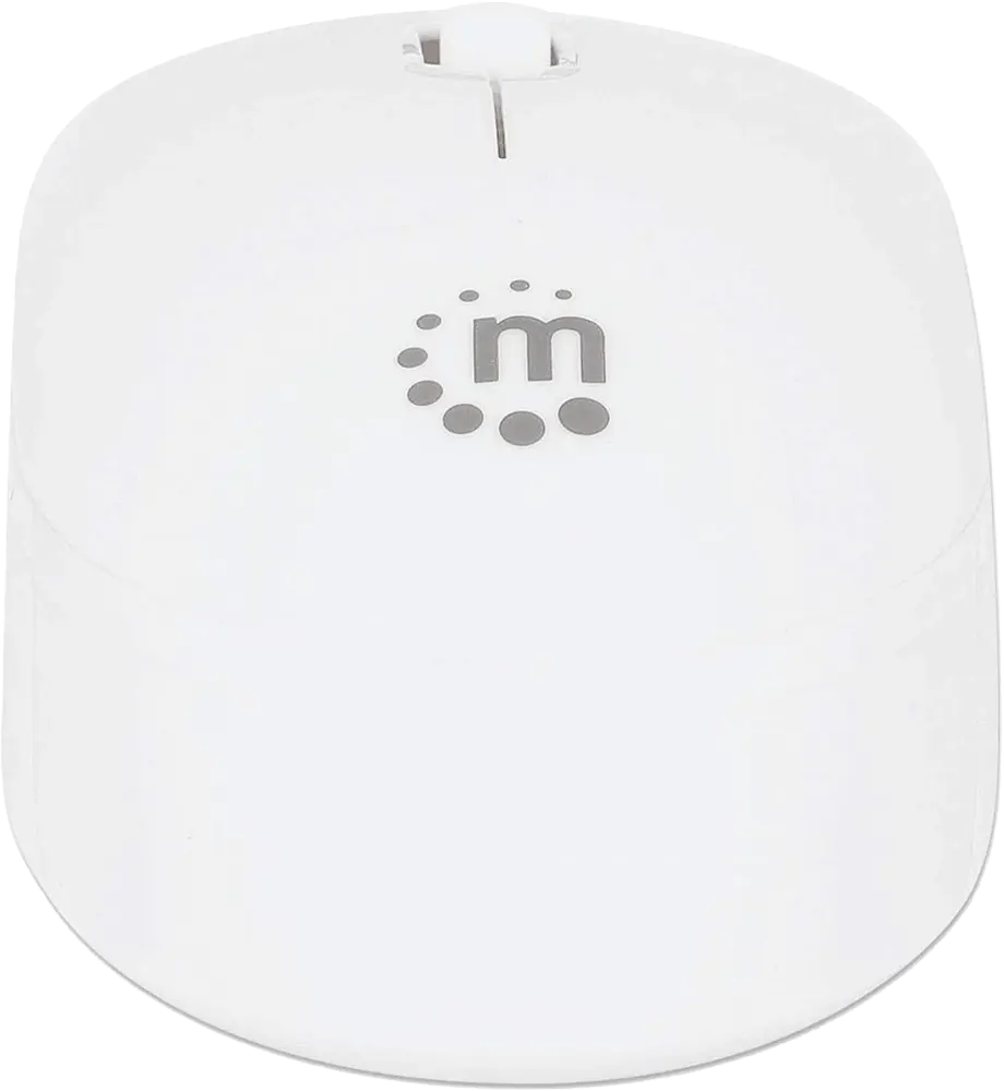 Manhattan Wireless Mouse, 2.4 GHz, 1000 dpi, White, MO70W