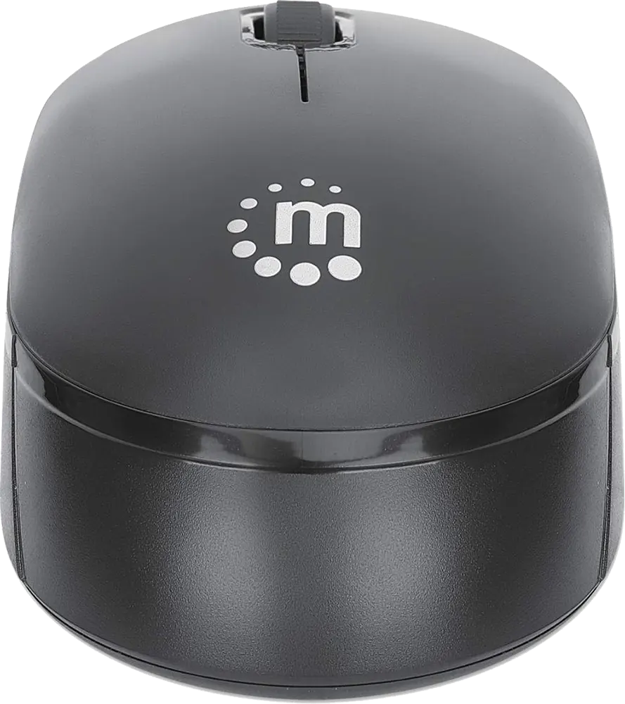 Manhattan Wireless Mouse, 2.4 GHz, 1000 dpi, Black, MO70B