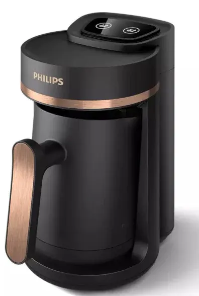 Philips Turkish Coffee Maker, 735 Watt, Black, HDA150-60 (With Raya Warranty)