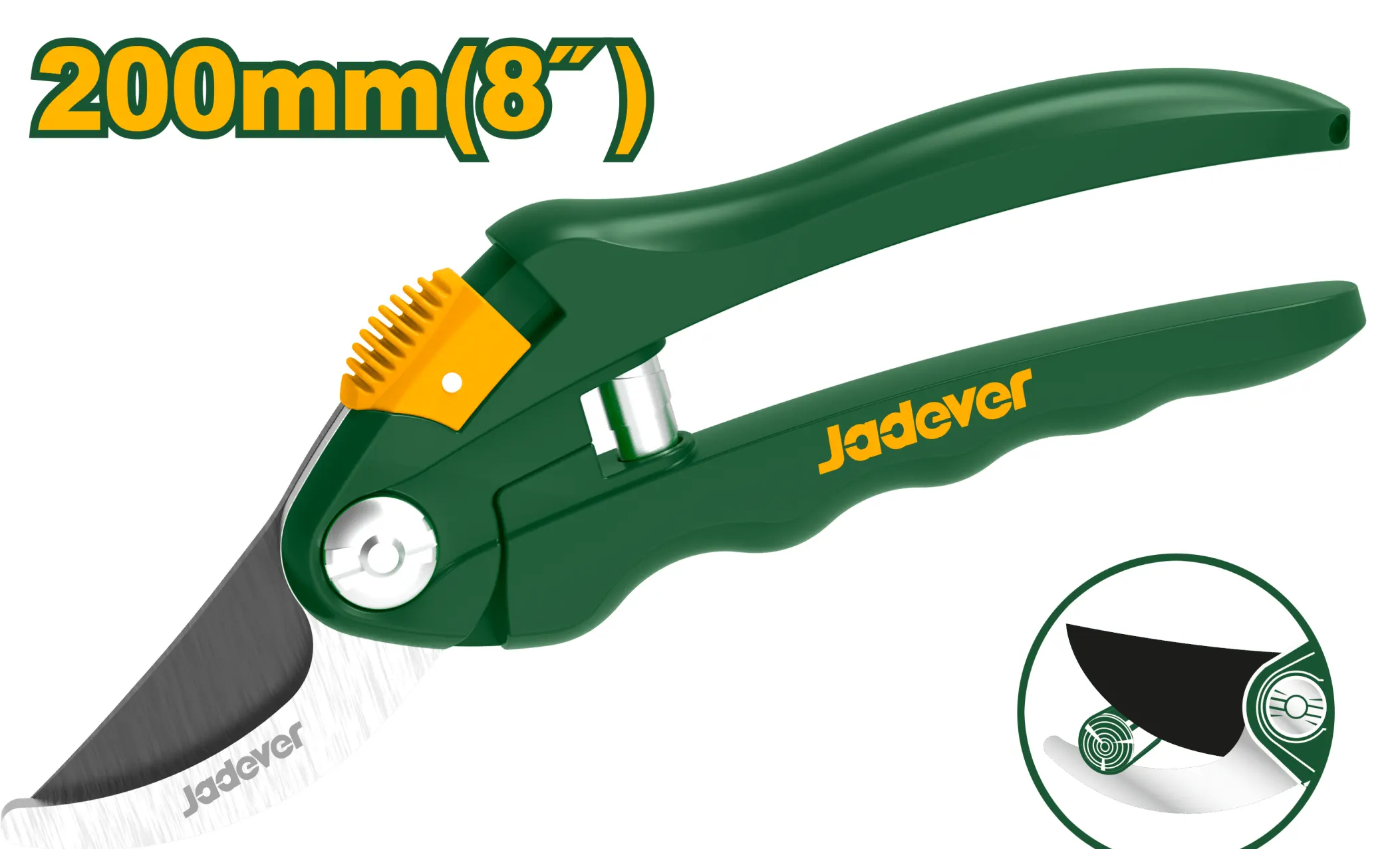 JADEVER cutting scissors, 8 inch, 200 mm, JDPA1E08