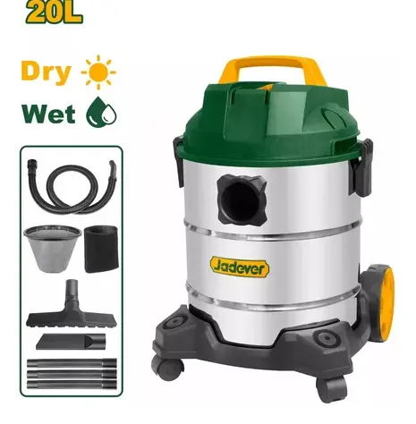 مكنسة كهربائية برميل جادفر، 1200وات، 30 لتر، سيلفر×أخضر، JDVR4A30