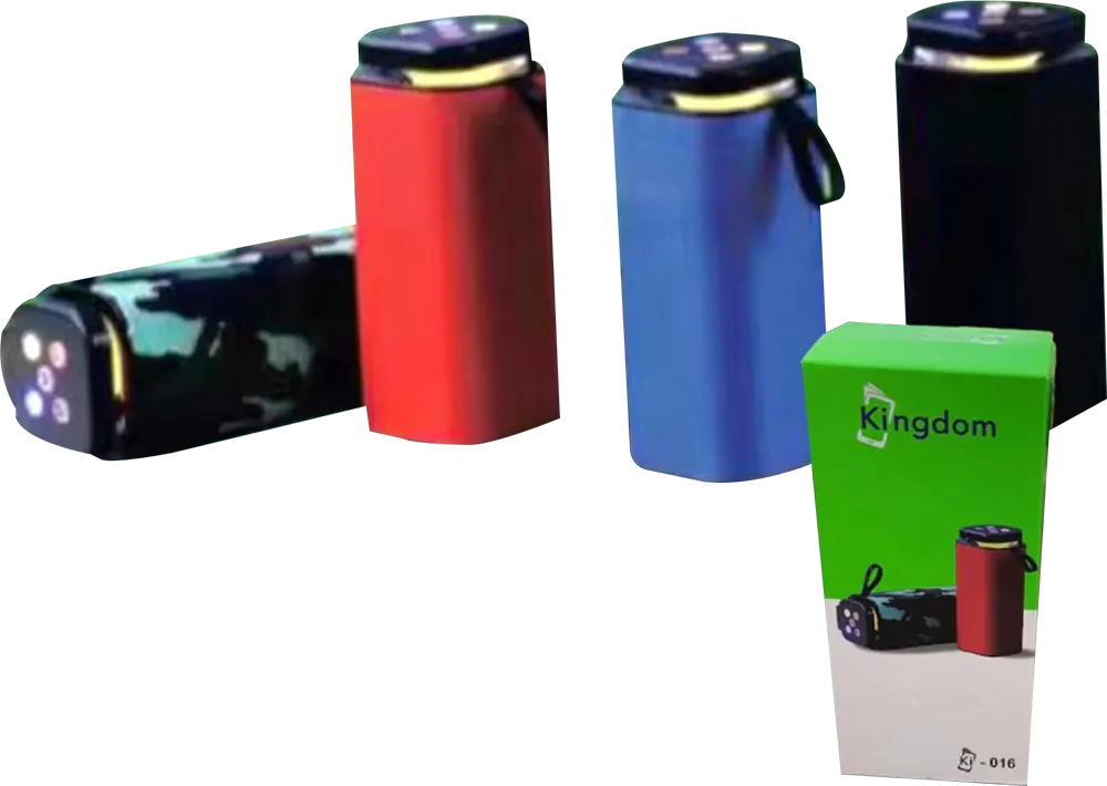 سماعة محمول لاسلكية كينجدوم بلوتوث، يو إس بي، قابل لإعادة الشحن، ألوان متعددة، KI-016