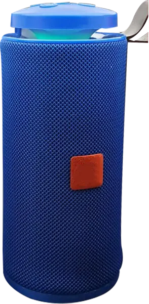 Portable Speaker Bluetooth Kingdom, USB, Rechargeable, Blue, KI-04