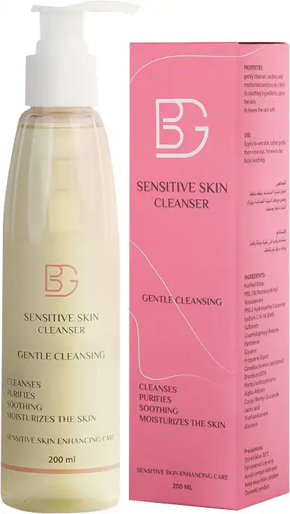 BG SENSITIVE SKIN CLEANSER, 200 ML