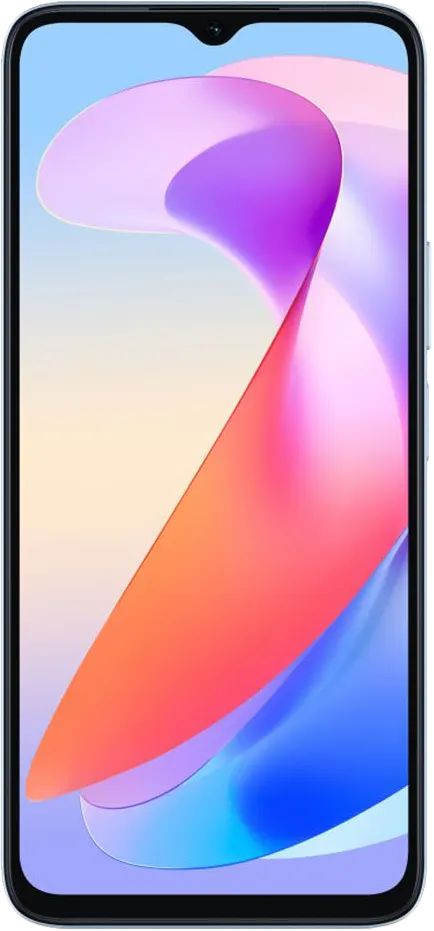 Honor X6A Dual SIM Mobile, 128GB Internal Memory, 4GB RAM, 4G LTE, Sky Silver