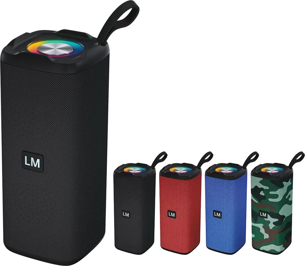 سماعة محمول لاسلكية بلوتوث، يو إس بي، قابل لإعادة الشحن، ألوان متعددة، LM-881