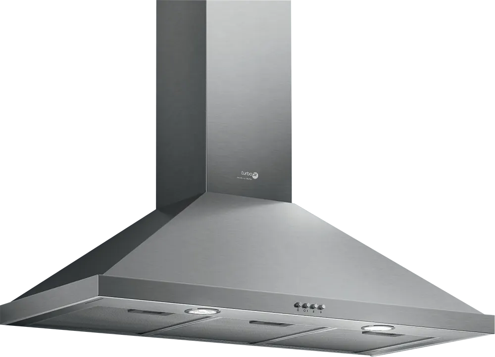 شفاط بلت ان تربو إير هرمي، 90 سم، 3 سرعات، سيلفر، C593N-90F