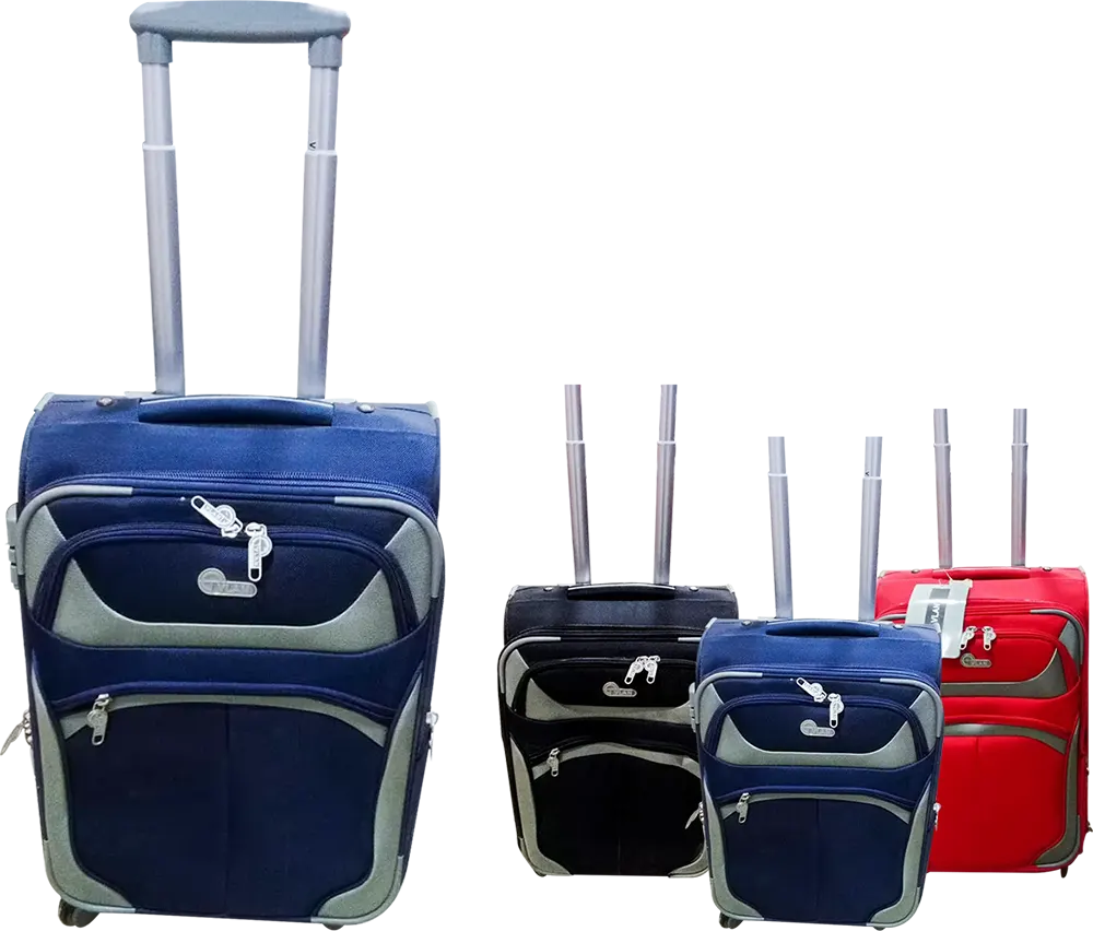 Travel Bag With Pin In Multiple Colors, 20 Inch