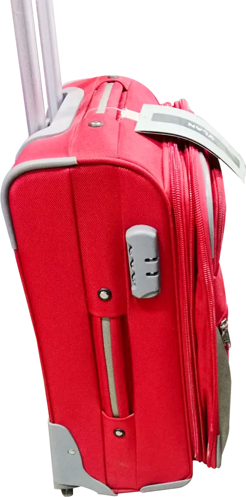 Travel Bag With Pin In Multiple Colors, 20 Inch