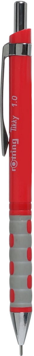 Rotring Tikky Mechanical Pencil, 1.0 mm, Red