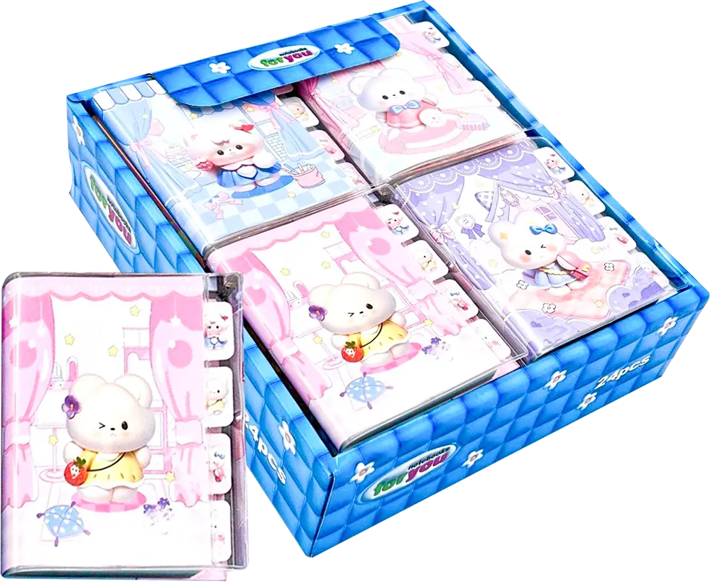 نوت بوك A6، ألوان متعددة، 1600-8