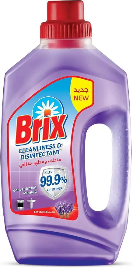 منظف ومطهر منزلي برائحة اللافندر من بريكس، 730 مل