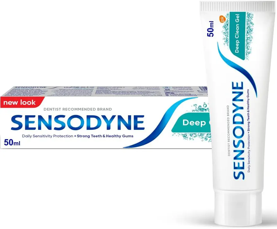 معجون أسنان جل للتنظيف العميق من سنسوداين، 50 مل