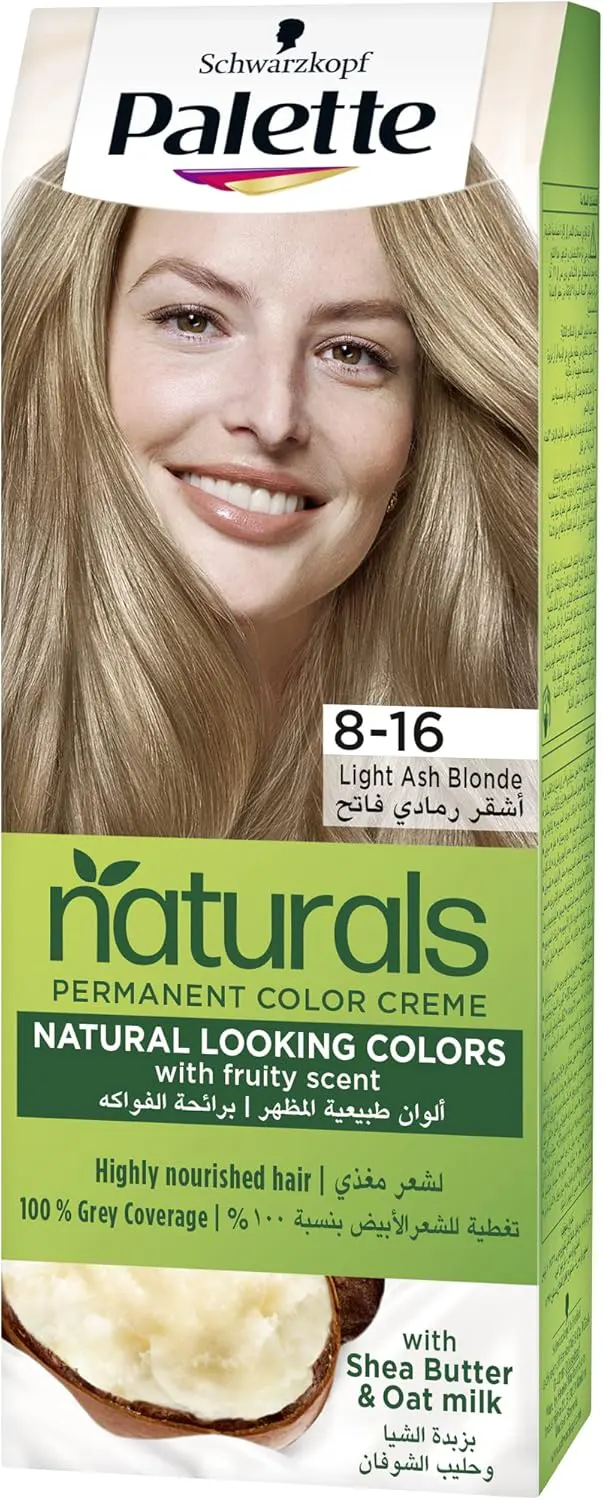 صبغة شعر ناتشورالز أشقر رمادي فاتح من باليت 1-10