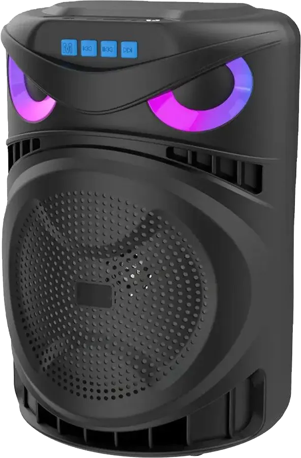 Gamma Subwoofer Speaker, Rechargeable, Bluetooth 5.0, USB, Black, GT-713