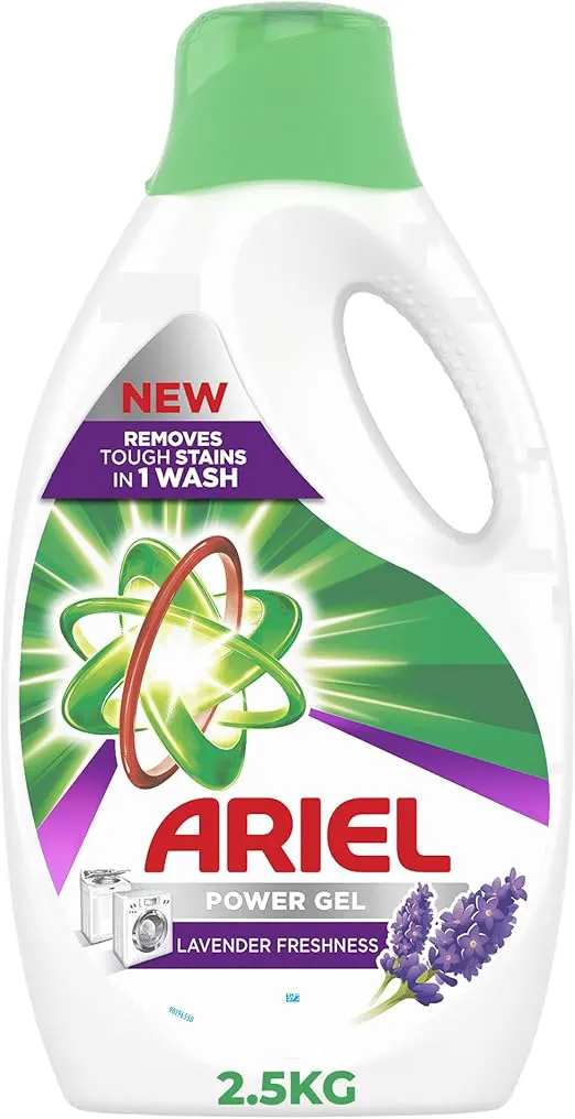 Ariel Automatic Washing Powder, Lavender Scent, 2.5L