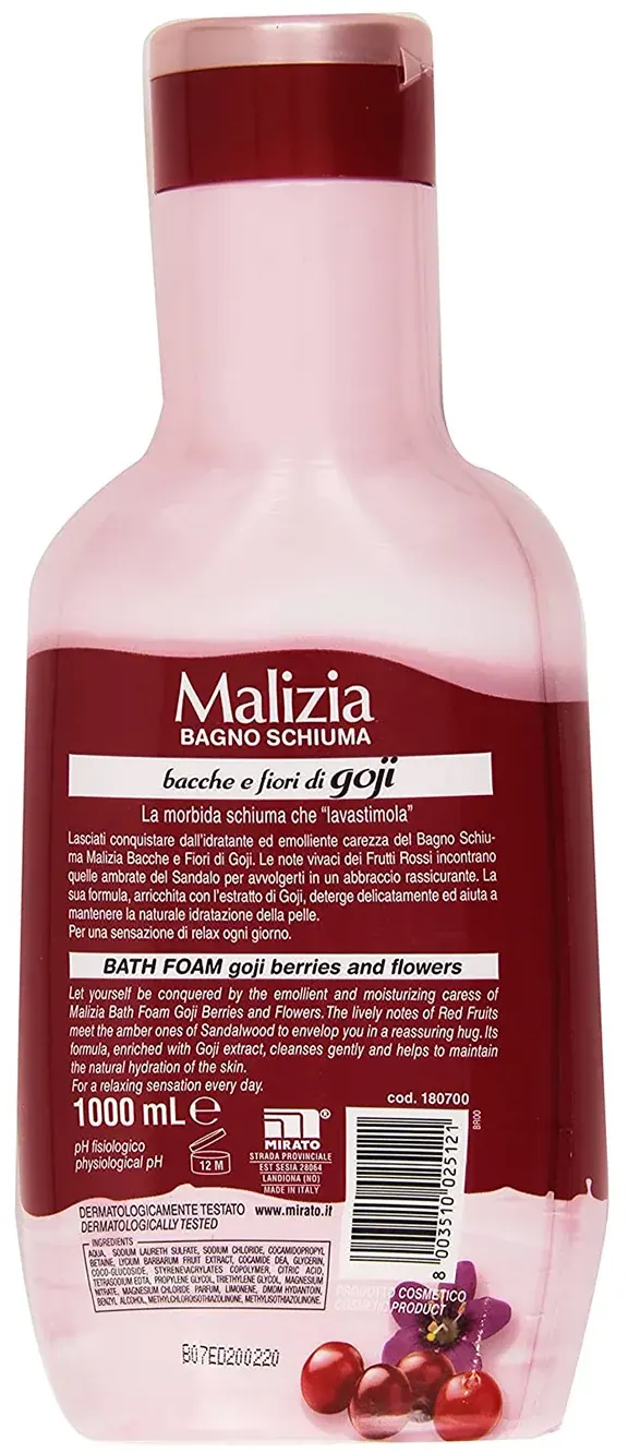 Malizia Shower Gel Berries & Flowers,1L