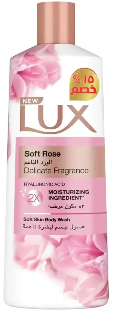 شاور جل الورد الناعم من لوكس ،500 مل