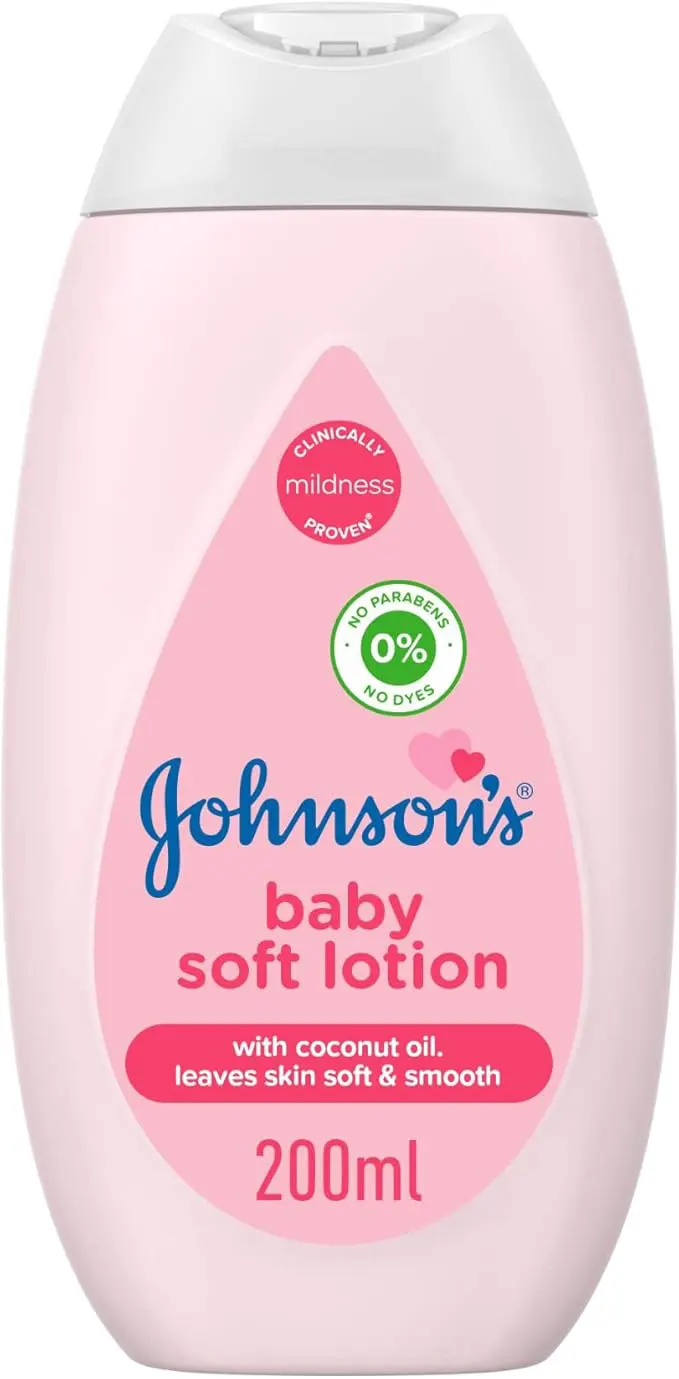 Johnson's Baby Soft Body Lotion, 200ml