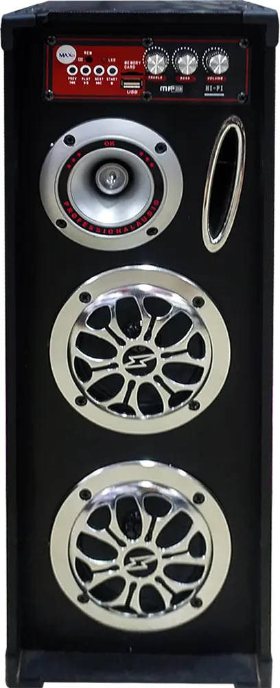 Subwoofer Max, 1.0 Channel, USB, Bluetooth, Black, D-4SS