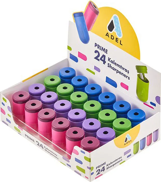 براية برميلية بلاستيك أديل برايم،1 عين، قطعة واحدة ،ألوان متعددة، 013