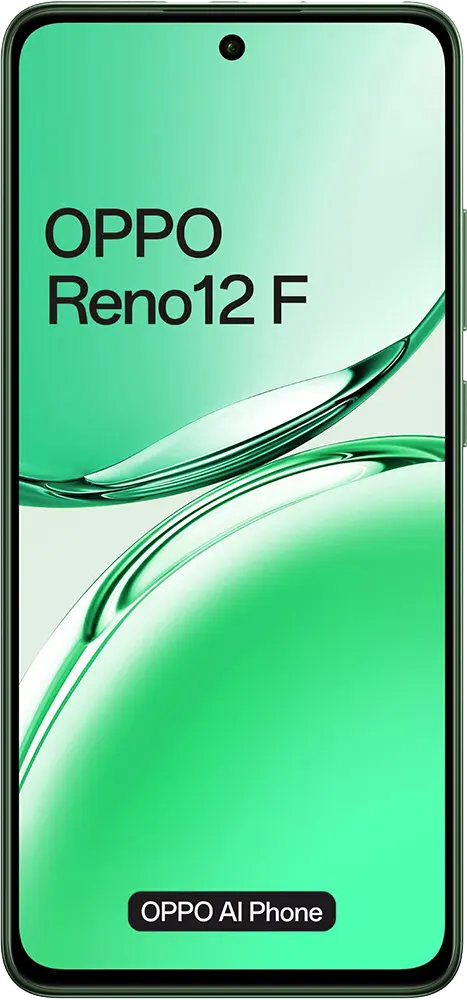 Oppo Reno 12 F Dual SIM Mobile , 256GB Memory, 8GB RAM, 4G LTE, Olive Green