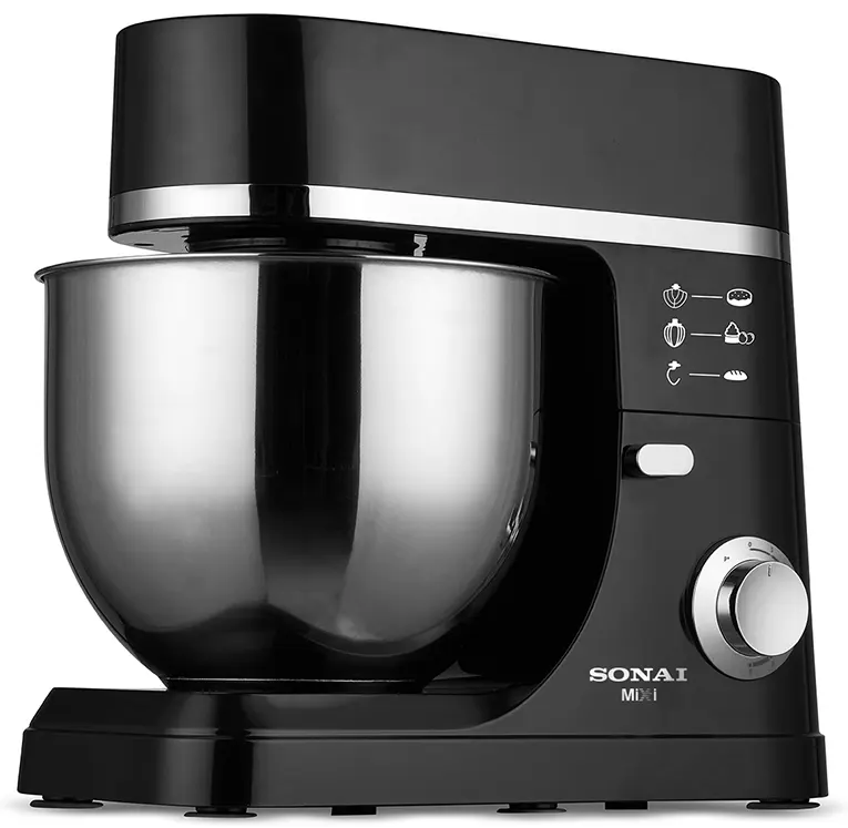 Sonai Mixer, 1200 Watts, 7 Liters, 6 Speeds, Black, SH-M990