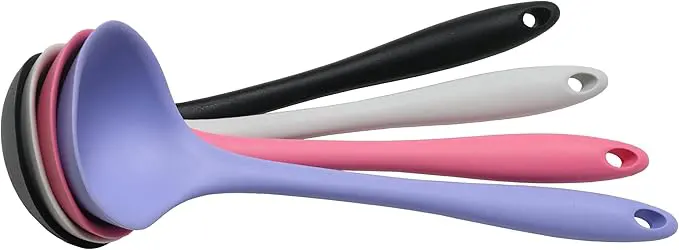 Silicone Food Scoop, Multicolor