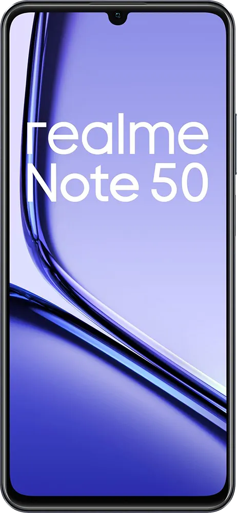 Realme Note 50 Dual SIM, 64GB Memory, 3GB RAM, 4G LTE, Midnight Black