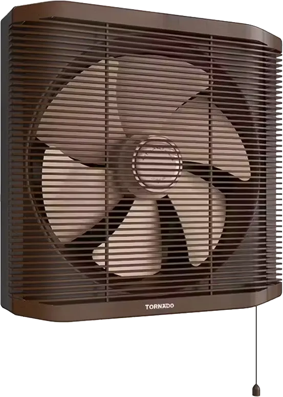 Tornado kitchen Ventilating Fan, 25 cm, Privacy Grid, cream x brown, TVS-20CN