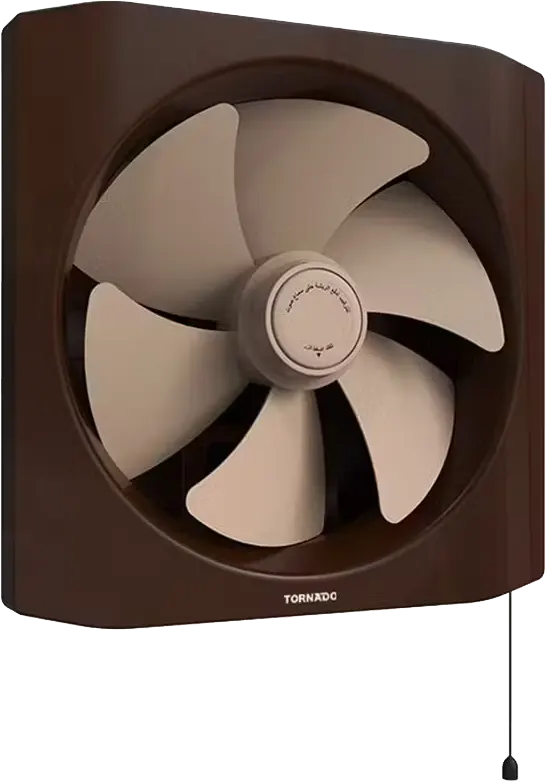 Tornado kitchen Ventilating Fan, 25 cm, cream x brown, TVH-20CN