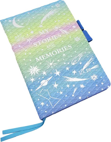 نوت بوك غلاف مقوى  ماي ستوريز ، متعدد الألوان، 6500-1