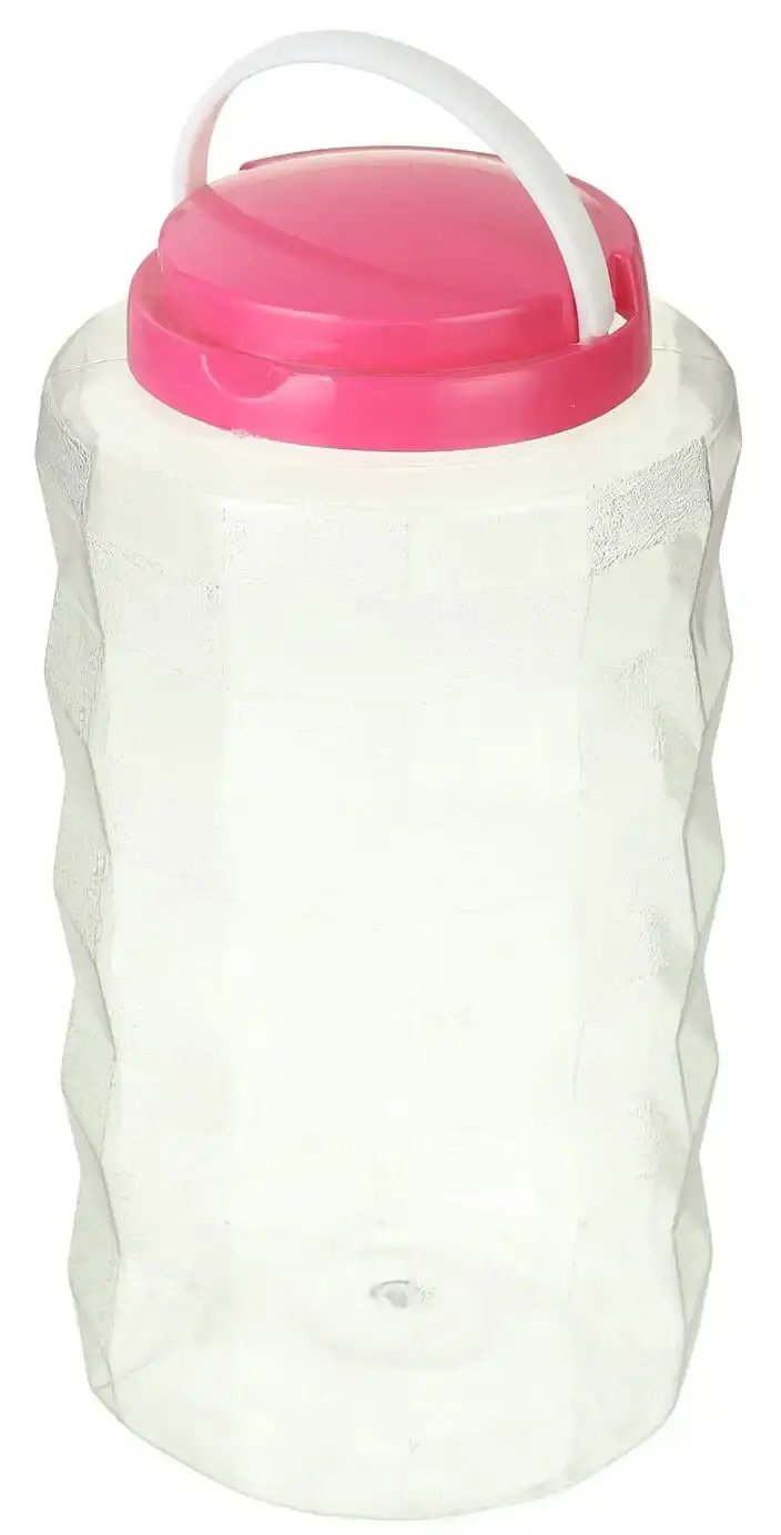 Al Madina Plastic Storage Jar, 3L, Multi Colors