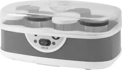 ماكينة الزبادي اكاى، فضي، AK.100